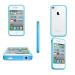 Синий силиконовый бампер Apple для iPhone 4/4S
