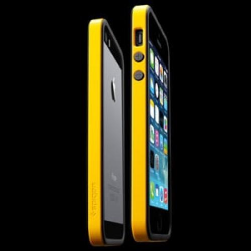 Бампер для iPhone 4 и 4S SGP Neo Hybrid 2S Pastel Series, цвет Желтый
