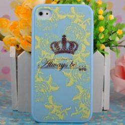 Чехол Ero case Blue Crown для IPhone 4/4s