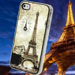 Чехол Пластик Eiffel Tower Париж для IPhone 4/4s