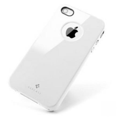 Чехол SGP ultra Thin Белый Infinity для IPhone 4-4s