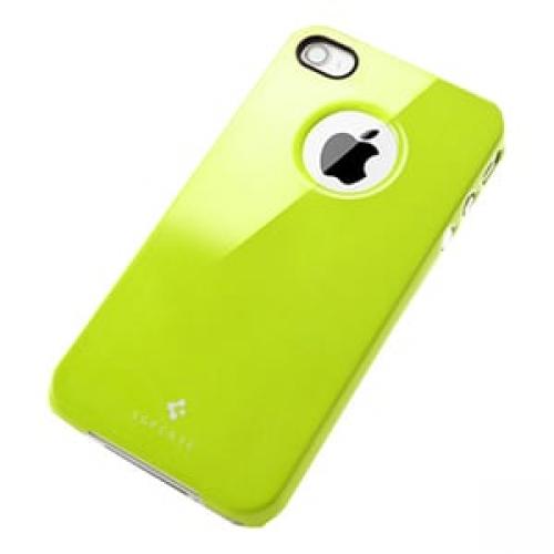Чехол SGP ultra Thin Зеленый Green для IPhone 4-4s