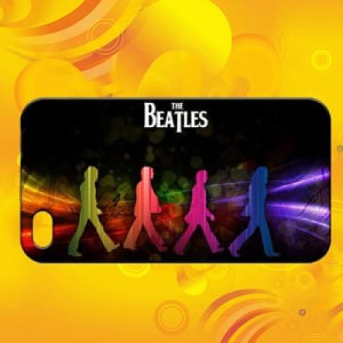 Чехол ультратонкий пластиковый эксклюзив Beatles Битлс для IPhone 4-4s