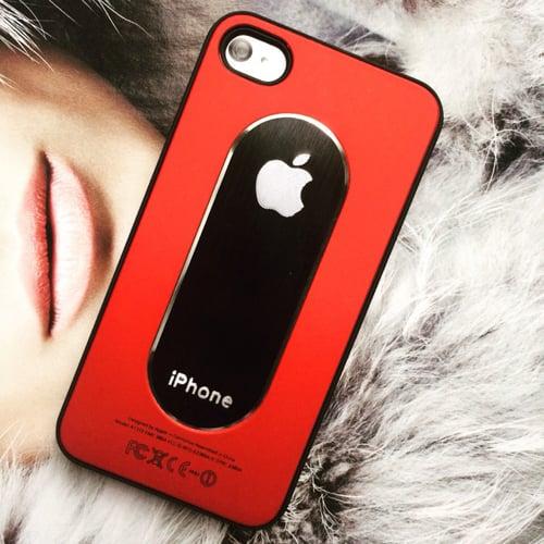 Пластиковый чехол Fortuna Red Красный для IPhone 4-4s