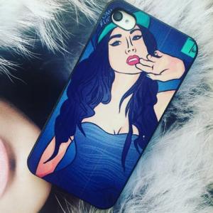 Пластиковый чехол Тихомиров Urban Style Girl для IPhone 4/4s