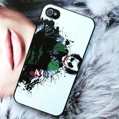Пластиковый чехол Joker from Dark Knight для IPhone 4-4s