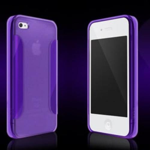 Чехол More Para collection Фиолетовый для IPhone 4-4s