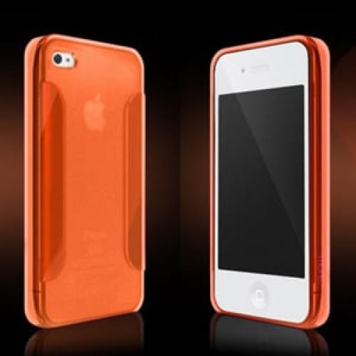 Чехол More Para collection Оранжевый для IPhone 4-4s