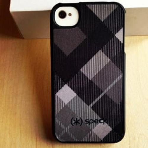 Чехол Speck Fitted MegaPlaid Black для IPhone 4-4s