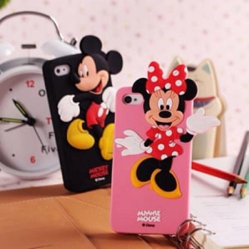 Силиконовый чехол Disney Минни Мaус Minnie Mouse для Iphone 4-4s