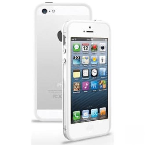 Белый с прозрачным силиконовый бампер Apple для iPhone 6