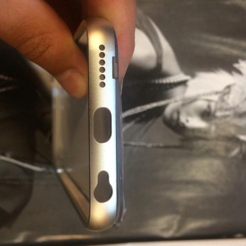 Металлический бампер 0.7мм с пластиковой крышкой Серебро для IPhone 6