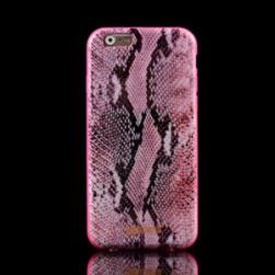 Силиконовый чехол Justcavalli Python Pink Питон Розовый для IPhone 6
