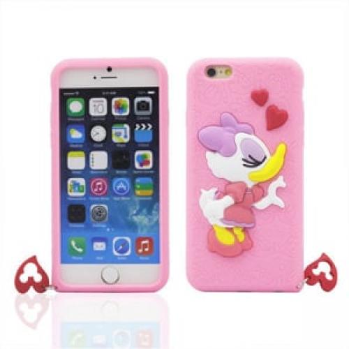 Силиконовый чехол Duck Light Pink Св. розовый для iPhone 6