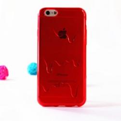 Силиконовый чехол Ice Cream Красный для IPhone 6