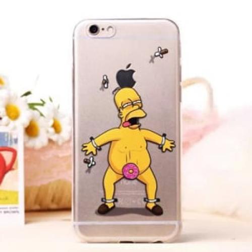 Силиконовый чехол Darts Гомер Симпсон для IPhone 6