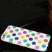 Силиконовый чехол Peas Горошек Rainbow Белый Разноцветный для IPhone 6/6s