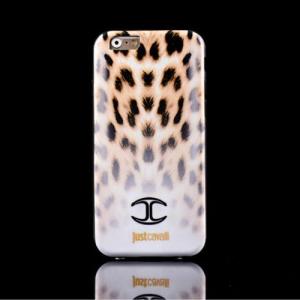 Силиконовый чехол Justcavalli Macro Leopard Макро Леопард для IPhone 6/6s