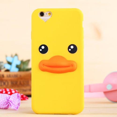 Силиконовый чехол Yellow Duck для iPhone 6&6s