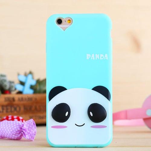 Силиконовый чехол Cute Panda для iPhone 6&6s
