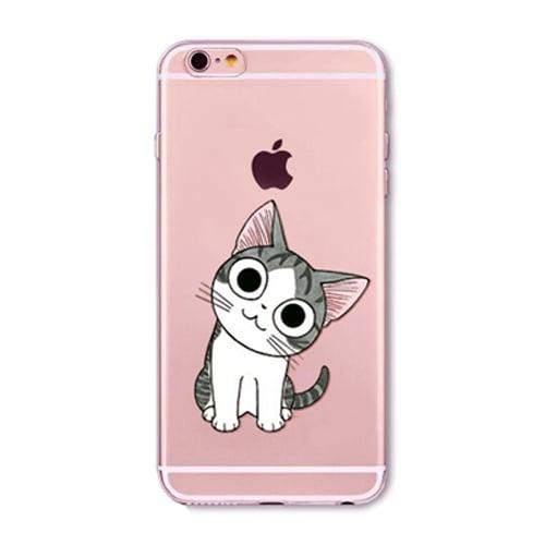 Силиконовый чехол Cute Kitten для iPhone 6&6s