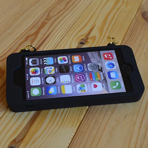 Силиконовый чехол Purse case Черный для iPhone 6&6s