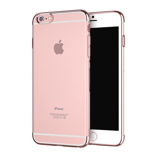 Силиконовый чехол Floveme Luxury Розовое Золото для iPhone 6&6s