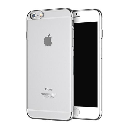 Силиконовый чехол Floveme Luxury Серебро для iPhone 6&6s