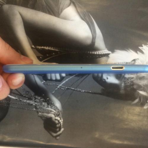 Чехол ультратонкий мягкий пластик 0.3мм Синий для IPhone 6