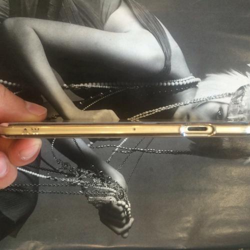 Чехол пластиковый прозрачный с Одуванчиком Серебро для IPhone 6