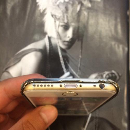 Пластиковый чехол Luxury Ultra Thin Серебро для IPhone 6