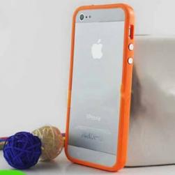 Оранжевый силиконовый бампер Apple для iPhone 5