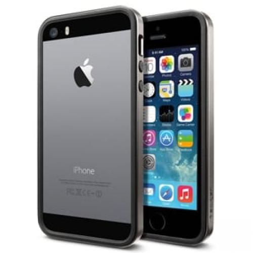 Бампер для iPhone 5 SGP Neo Hybrid EX 5s, цвет Spase Gray
