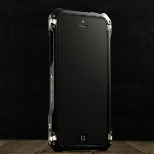 Металлический бампер Element Case Sector 5 Черный Black для IPhone 5