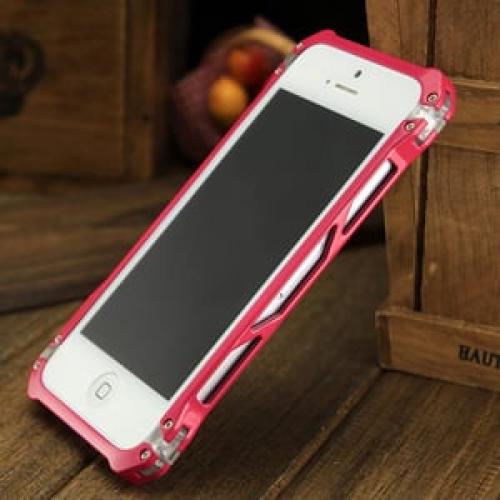 Металлический бампер Element Case Sector 5 Розовый Pink для IPhone 5