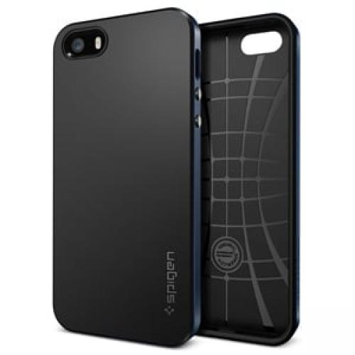 Чехол SGP Neo Hybrid Black, цвет Черный для IPhone 5-5s