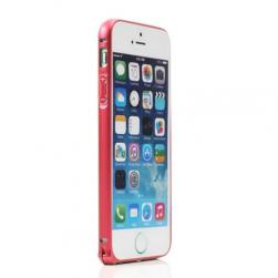 Металлический бампер 0.7мм Candy Красный для IPhone 5/5s