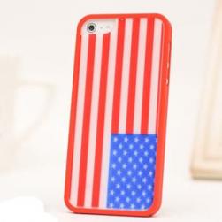 Чехол Ero case Flag USA для IPhone 5
