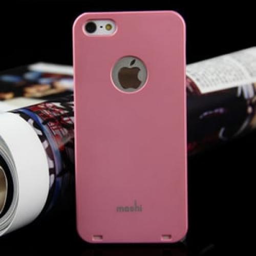 Чехол ультратонкий Moshi Iglaze Светло-розовый для IPhone 5