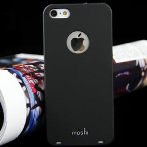 Чехол ультратонкий Moshi Iglaze Черный для IPhone 5