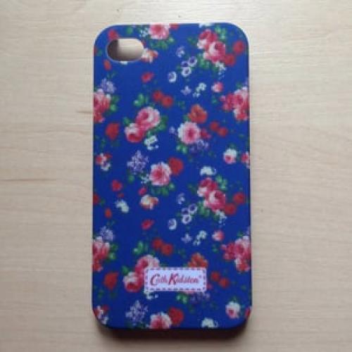 Чехол пластиковый Cath Kingston Синие розы для IPhone 5