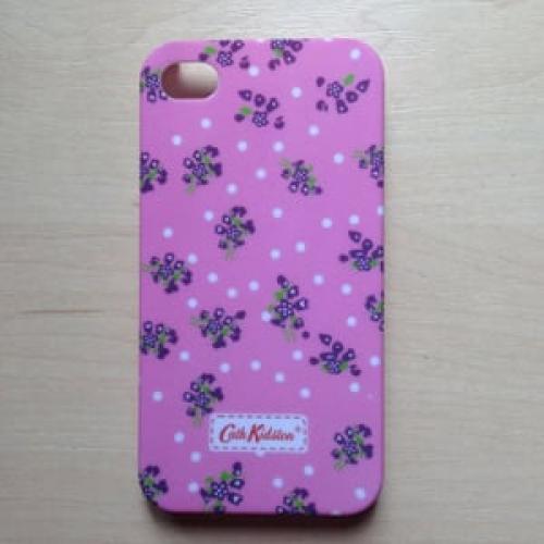 Чехол пластиковый Cath Kingston Малиновые цветы для IPhone 5