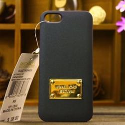 Пластиковый чехол Michael Kors Black Черный для IPhone 5/5s