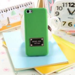 Пластиковый чехол Michael Kors Green Зеленый для IPhone 5/5s