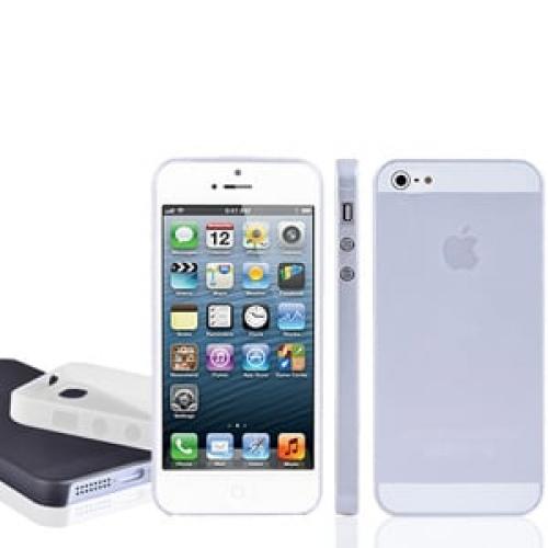 Чехол ультратонкий мягкий пластик 0.3мм Прозрачный для IPhone 5-5s
