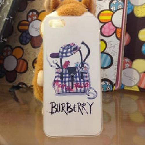 Пластиковый чехол Burberry для IPhone 5-5s