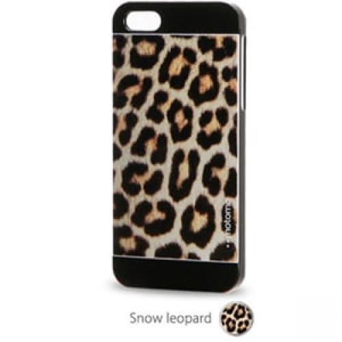 Пластиковый чехол Motomo Snow Leopard для IPhone 5-5s