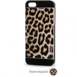 Пластиковый чехол Motomo Snow Leopard для IPhone 5/5s
