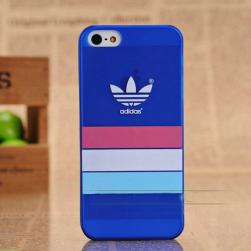 Пластиковый чехол Adidas Синий для iPhone 5/5s