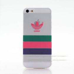 Пластиковый чехол Adidas Белый для iPhone 5/5s
